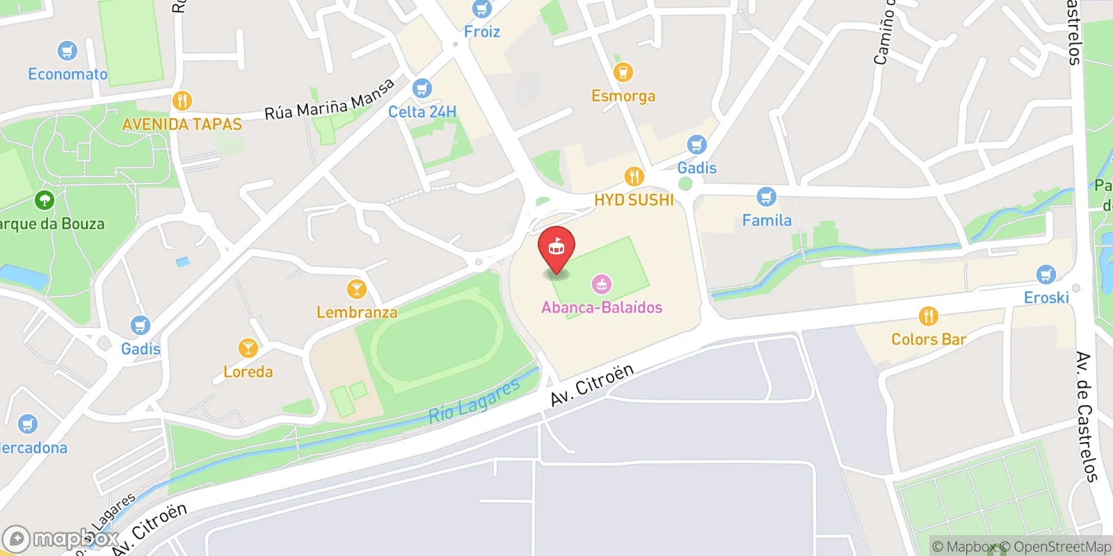 Mapa: Vigo