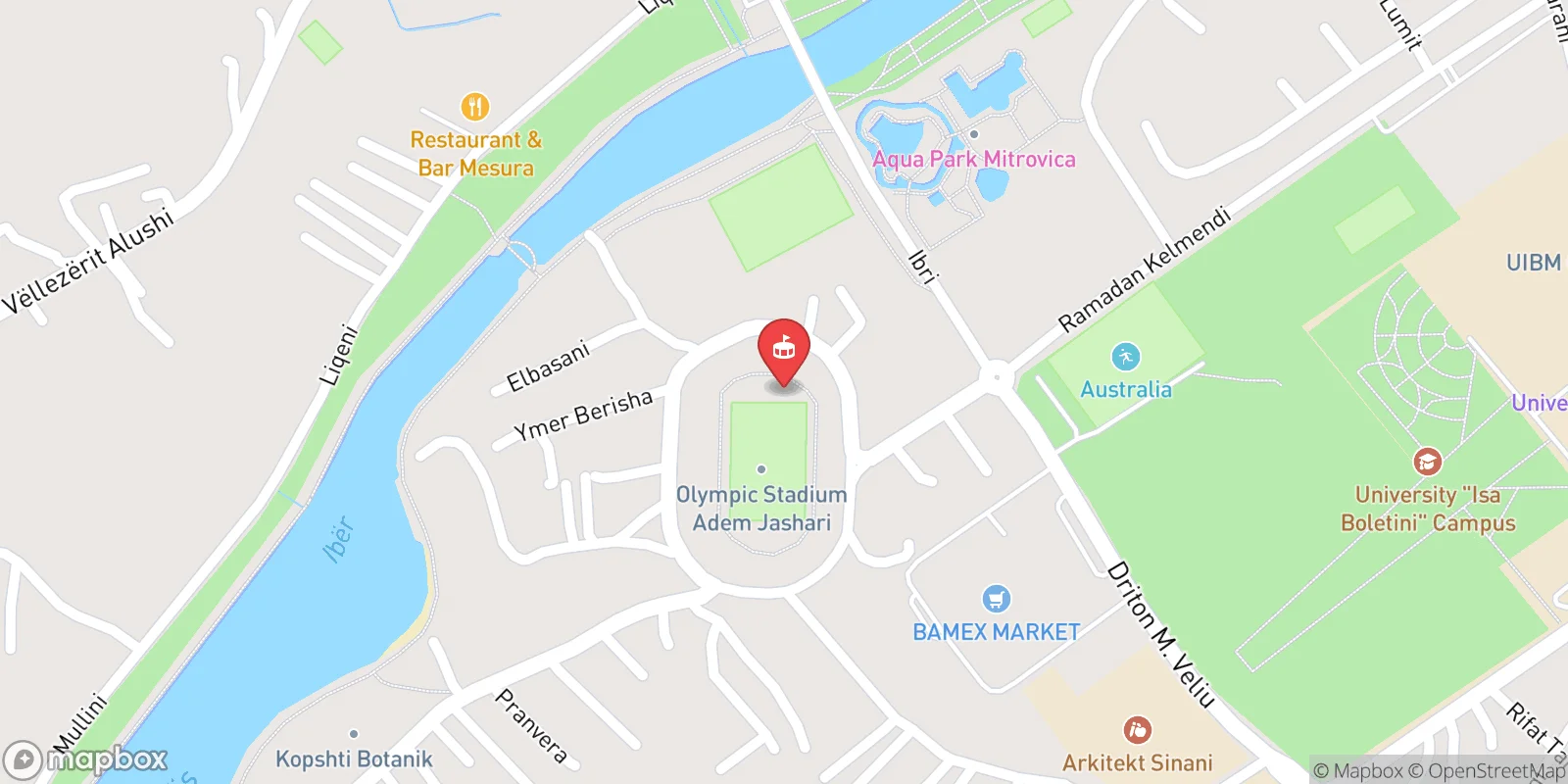 Mapa: Mitrovica