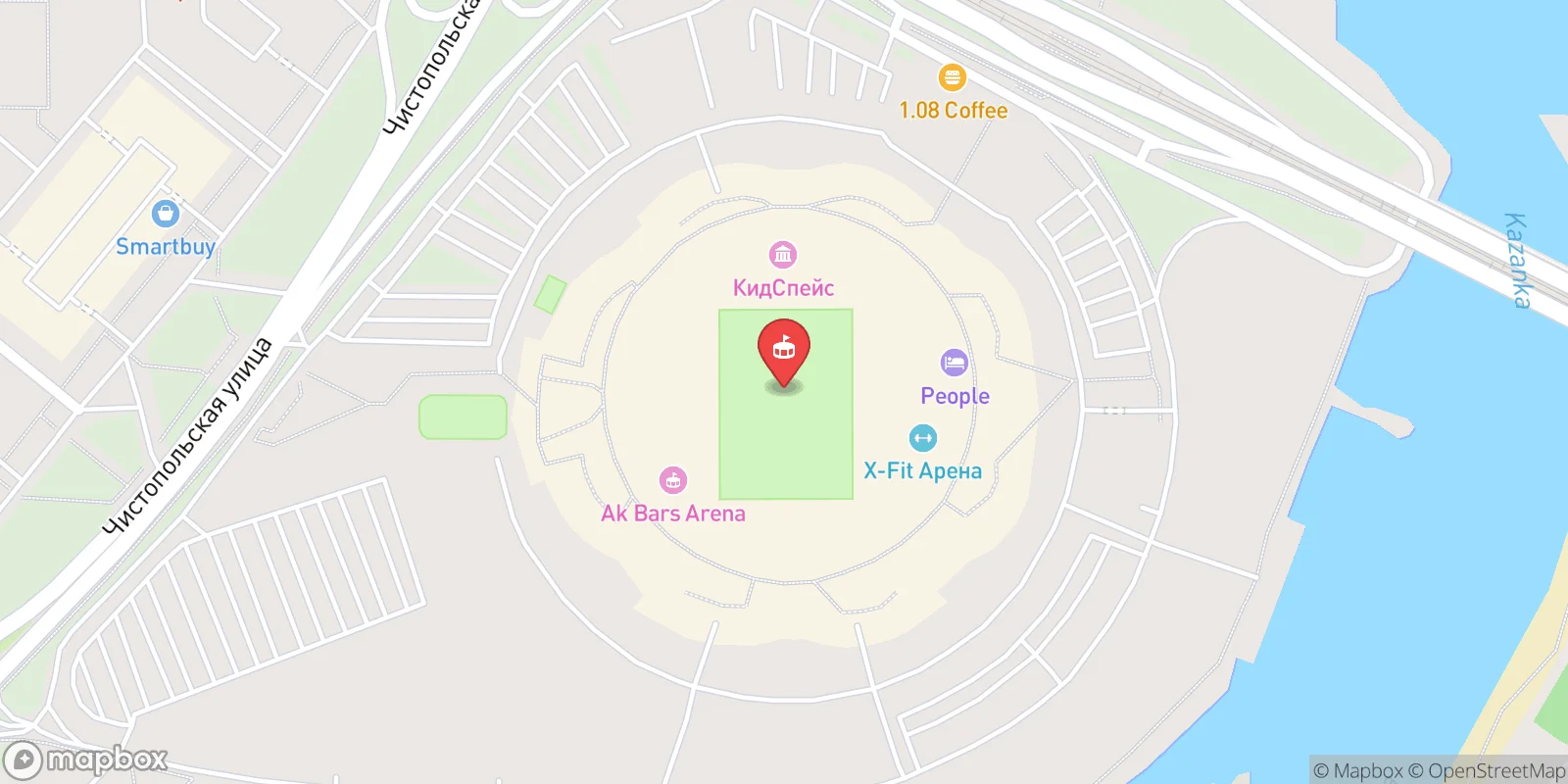 Mapa: Kazaň
