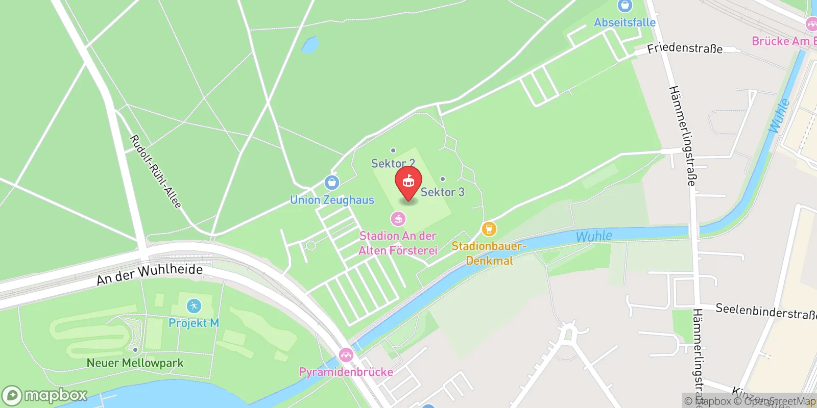 Mapa: Treptow-Köpenick
