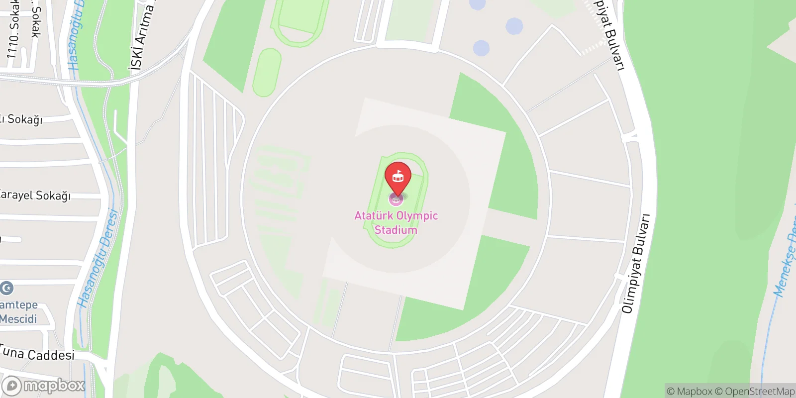 Mapa: Başakşehir