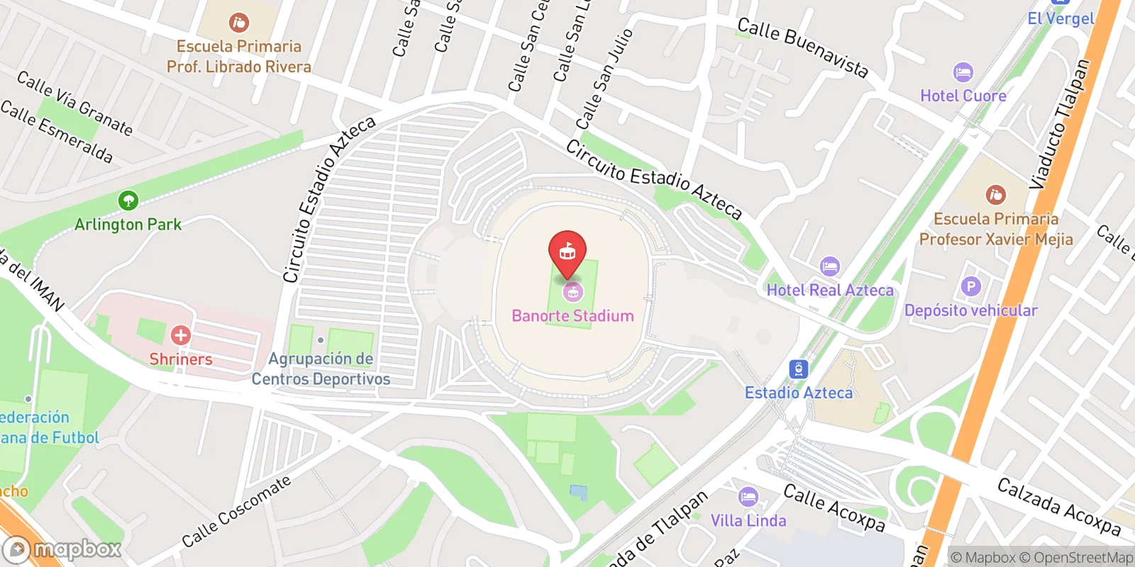 Mapa: Coyoacán