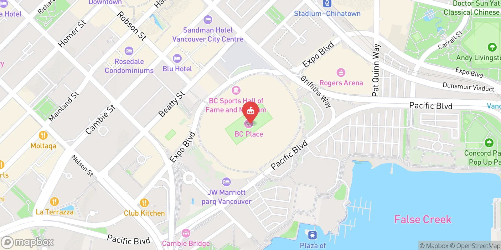 Mapa: Vancouver