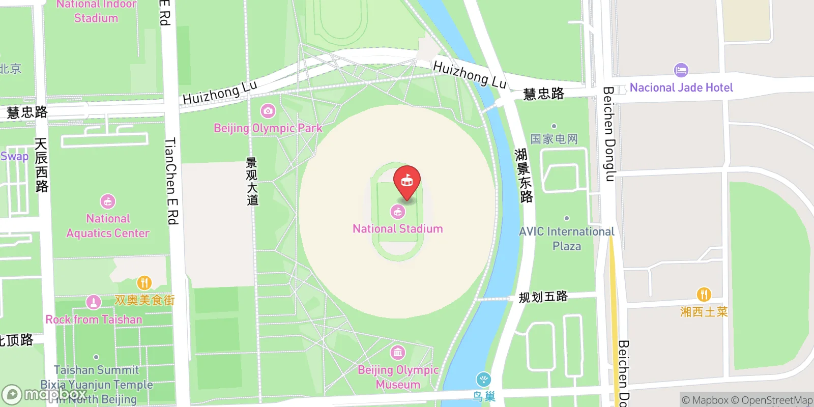 Mapa: Aoyuncun Subdistrict