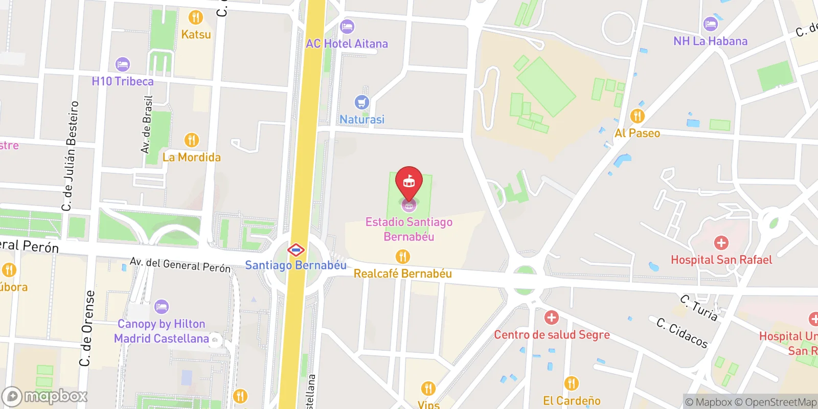 Mapa: Madrid