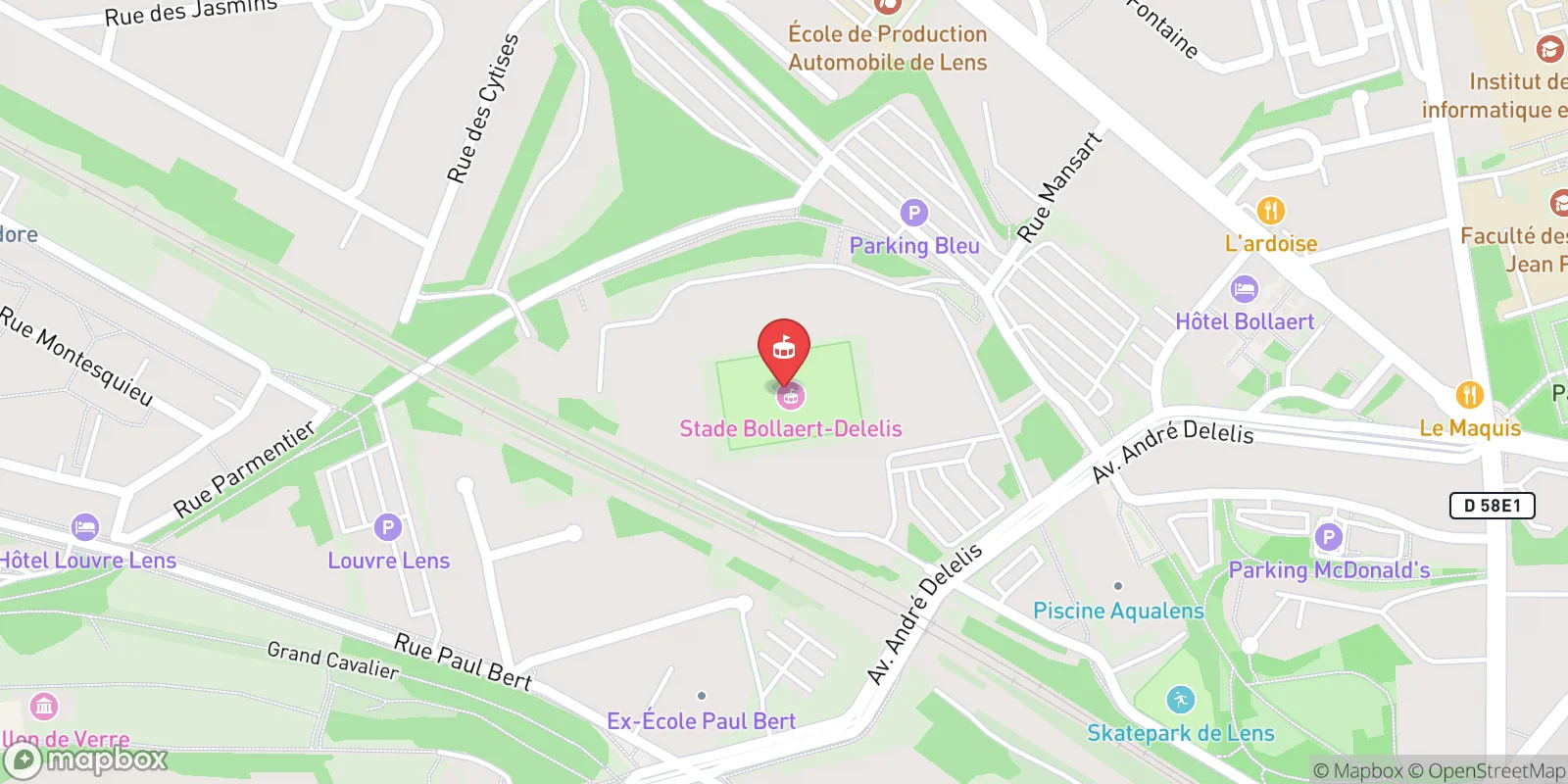 Mapa: Lens