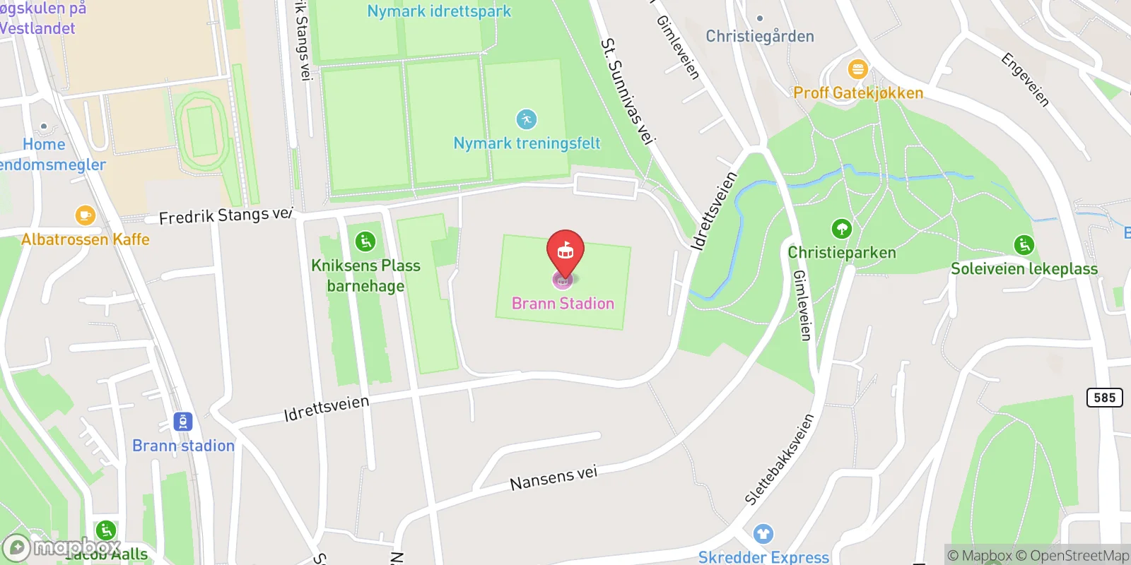 Mapa: Bergen