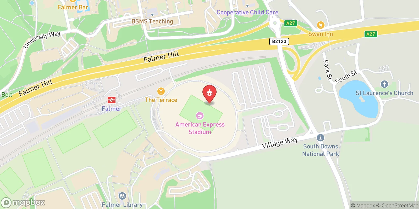 Mapa: Moulsecoomb and Bevendean