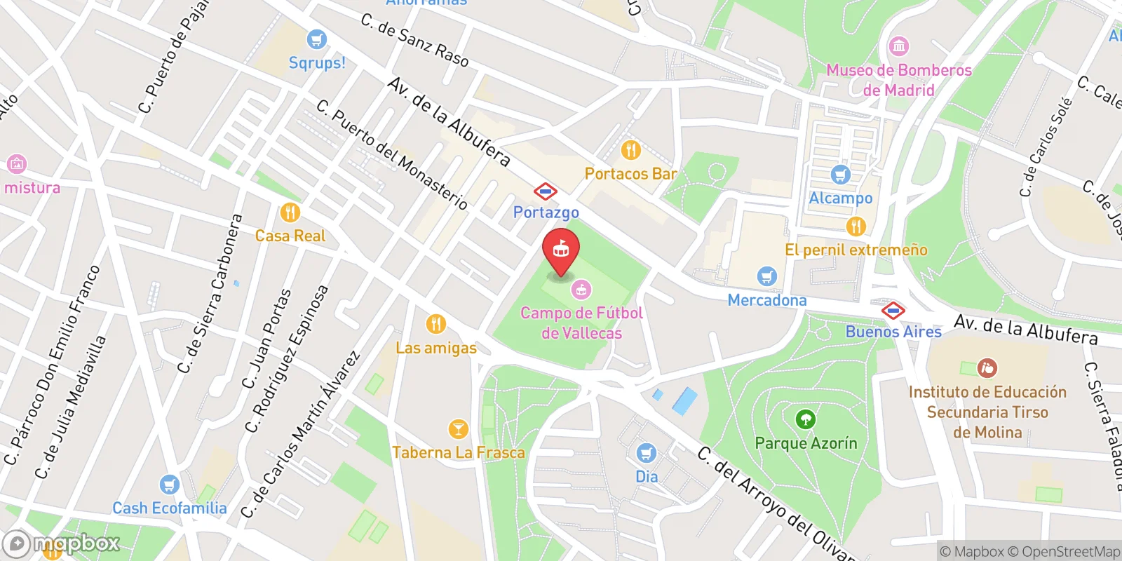 Mapa: Vallecas