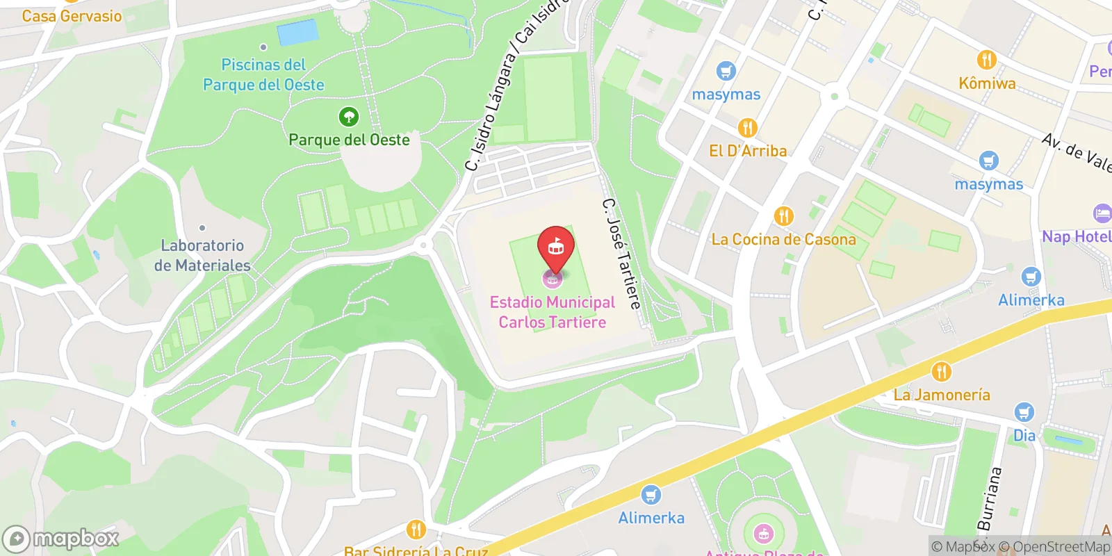 Mapa: Oviedo City
