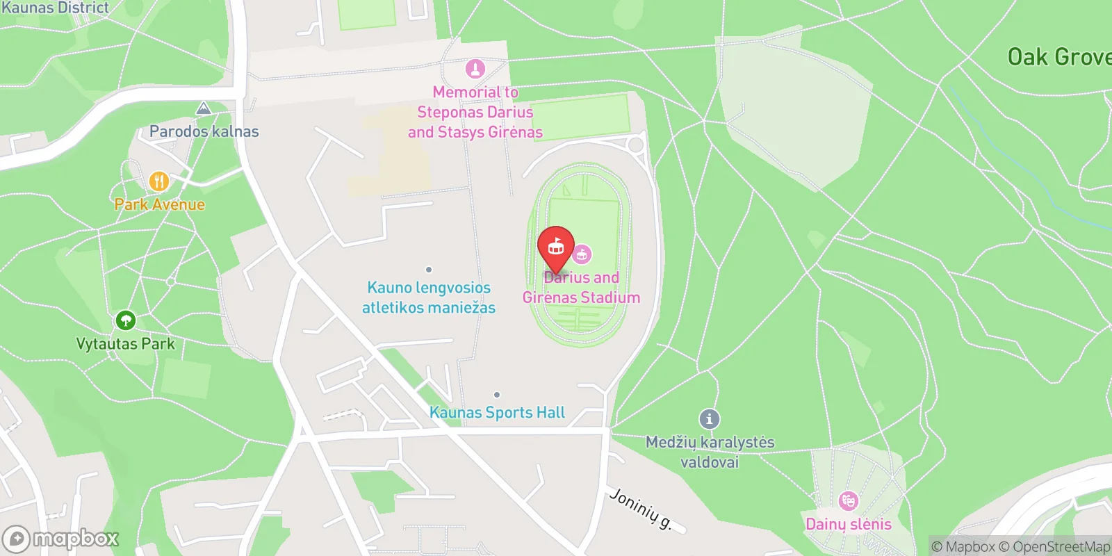 Mapa: Kaunas