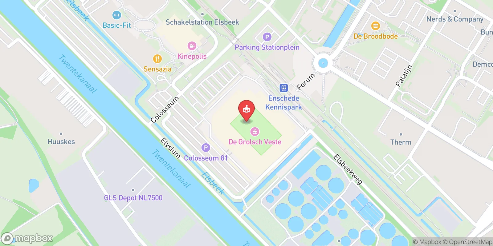 Mapa: Enschede