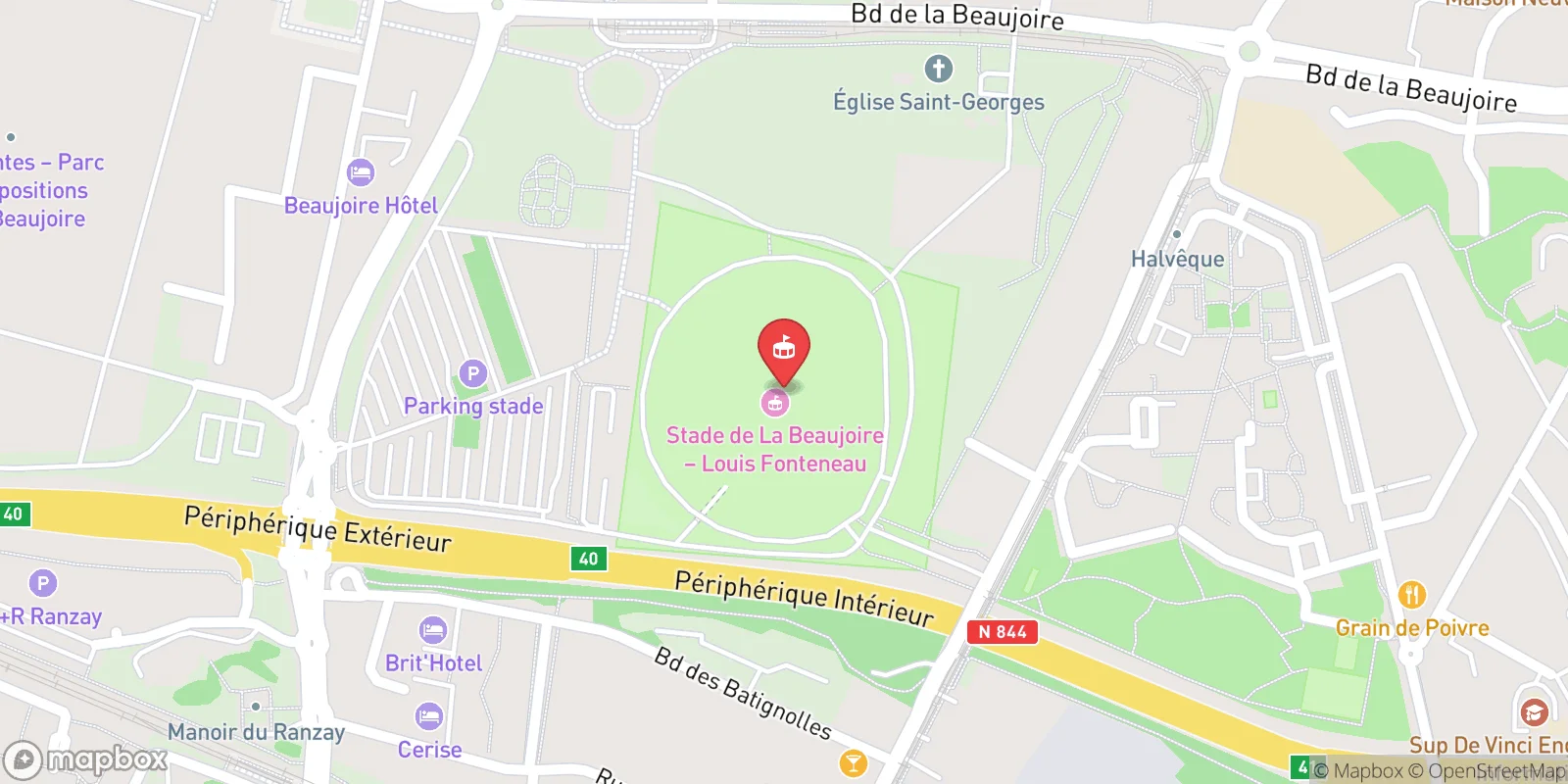 Mapa: Nantes