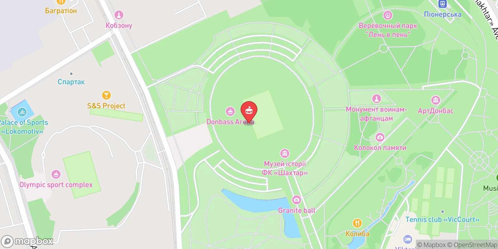 Mapa: Doněck
