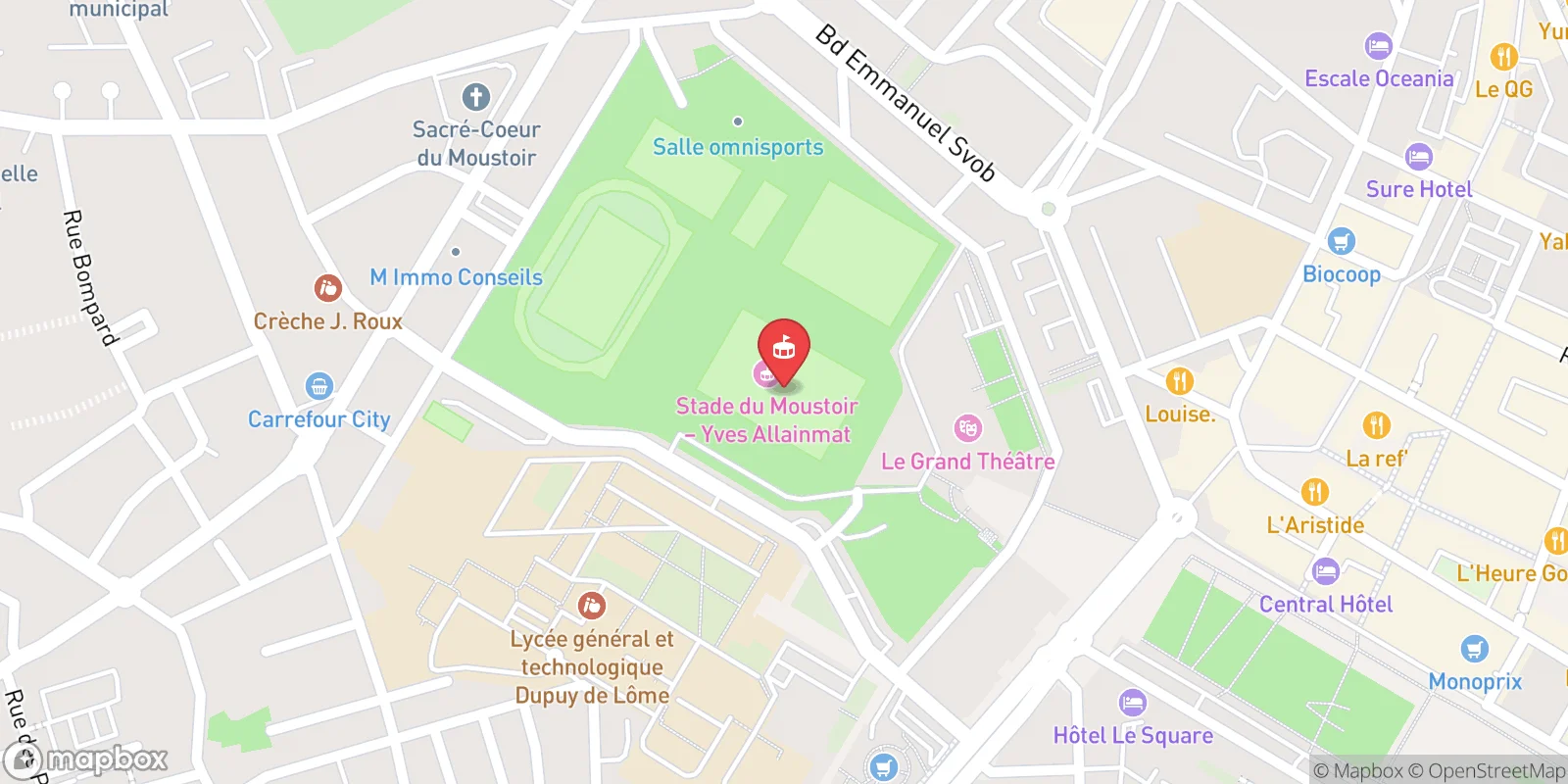 Mapa: Lorient