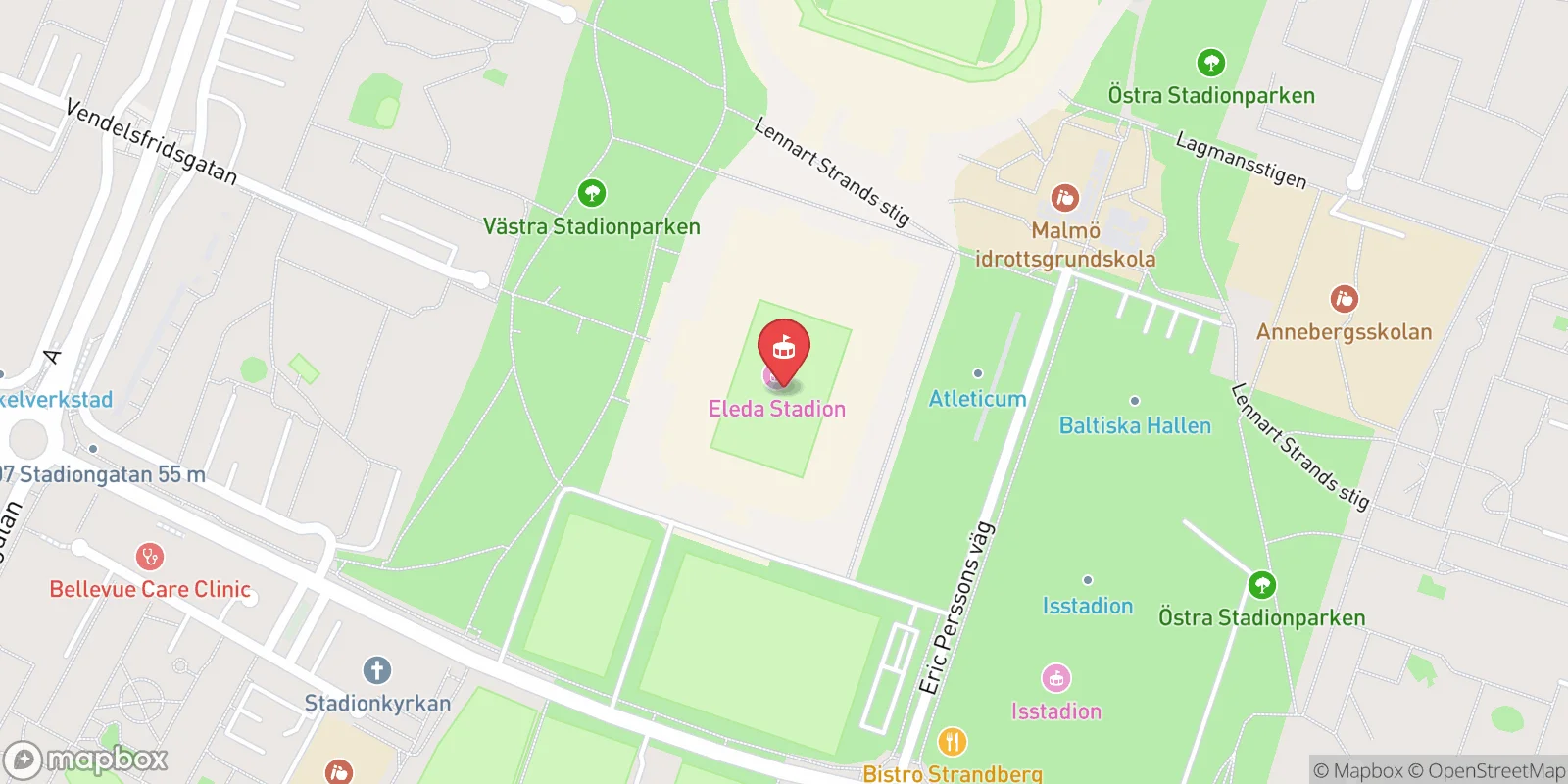 Mapa: Malmö