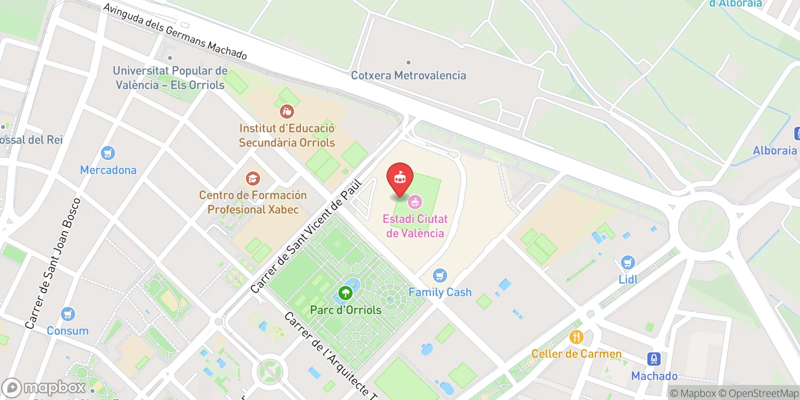 Mapa: Valencia