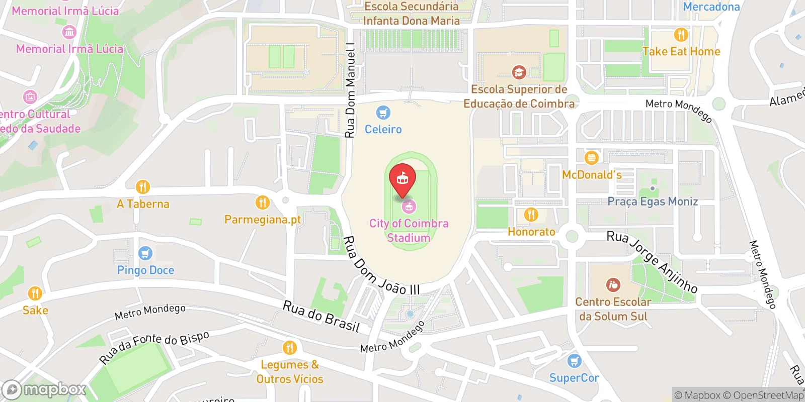 Mapa: Coimbra