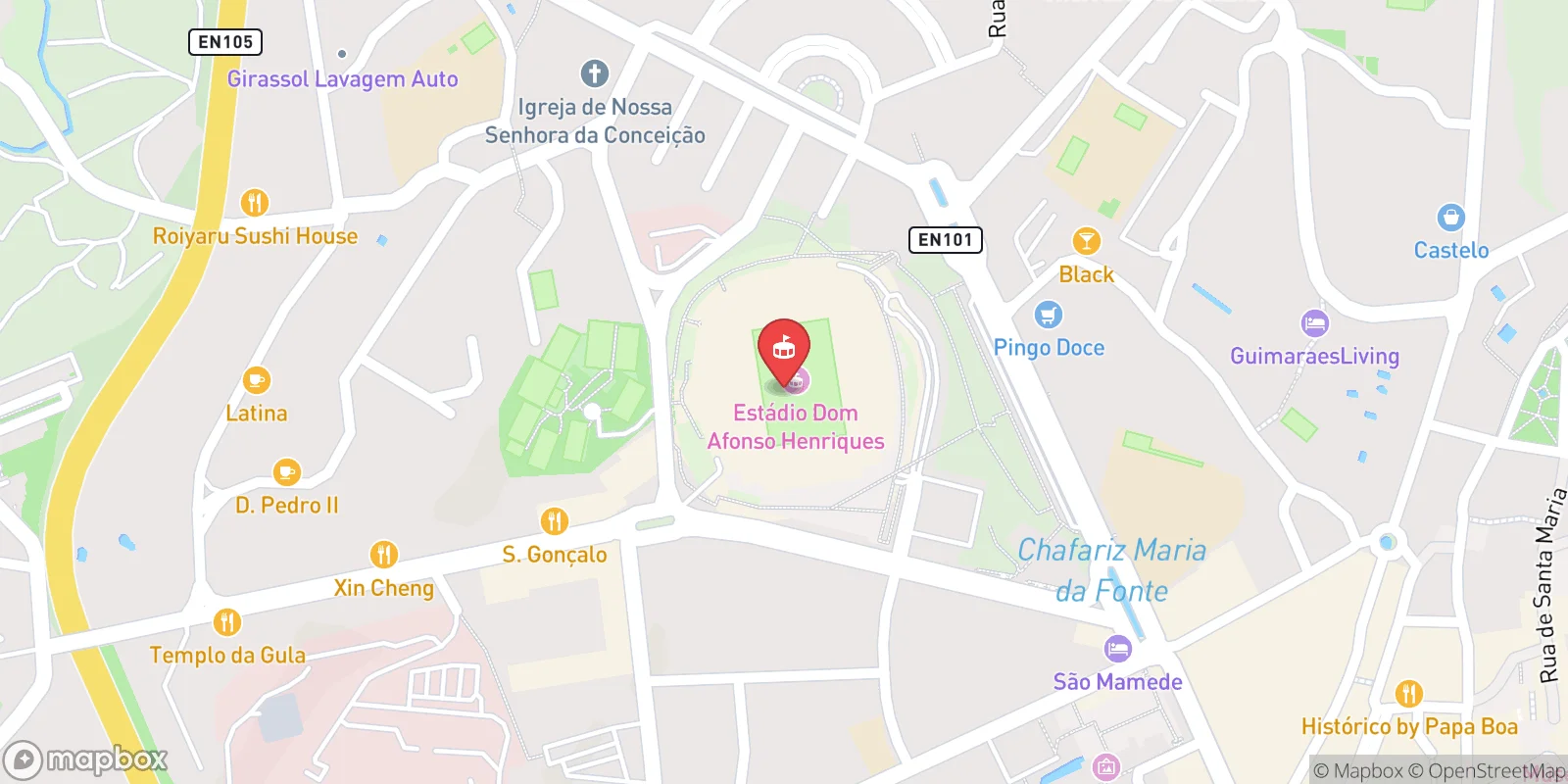 Mapa: Guimarães