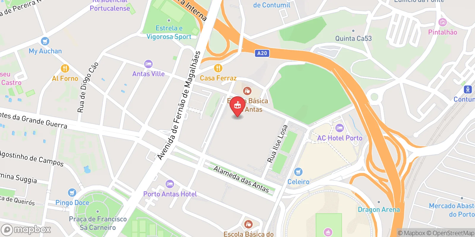 Mapa: Porto