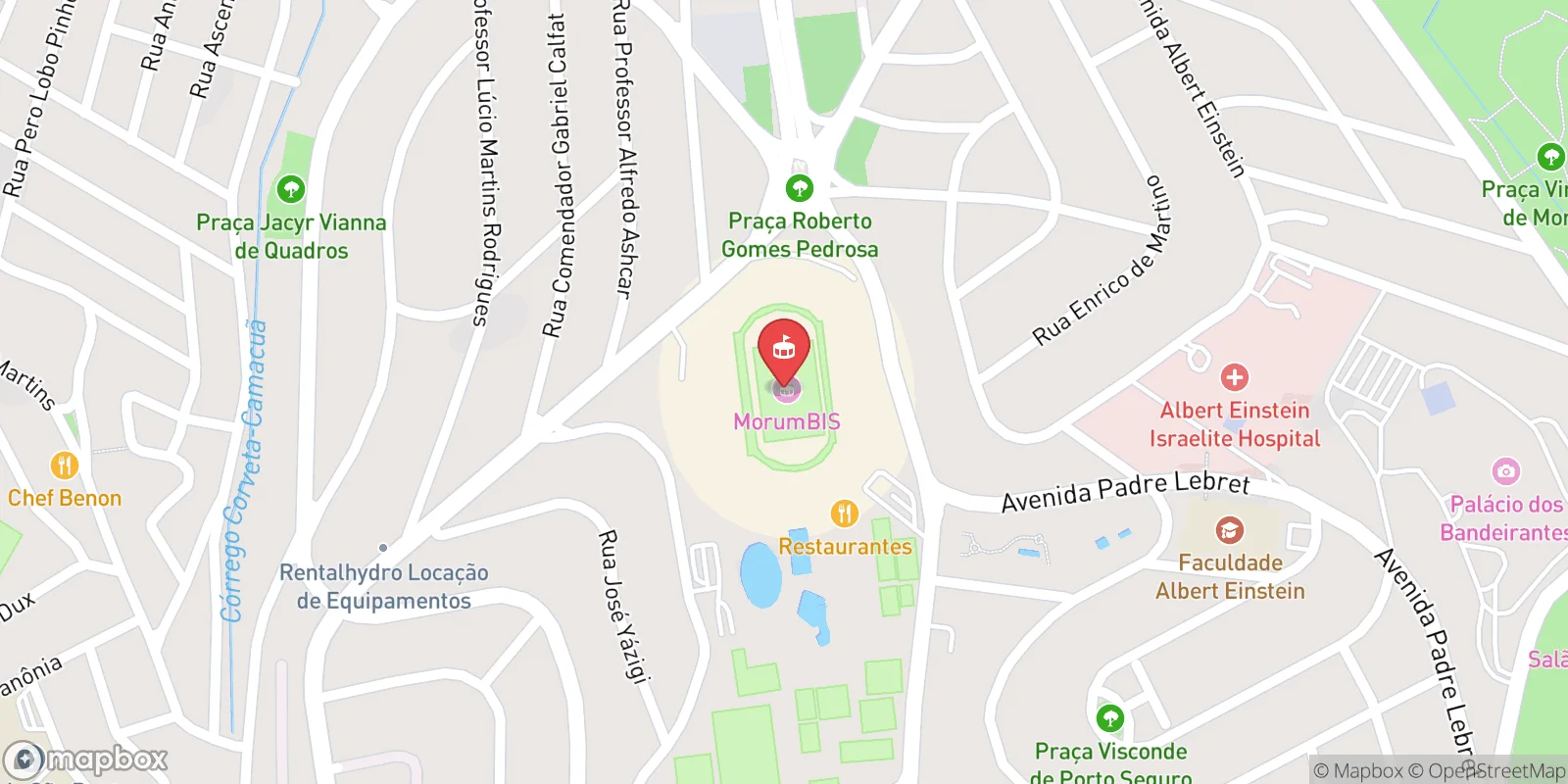 Mapa: Morumbi
