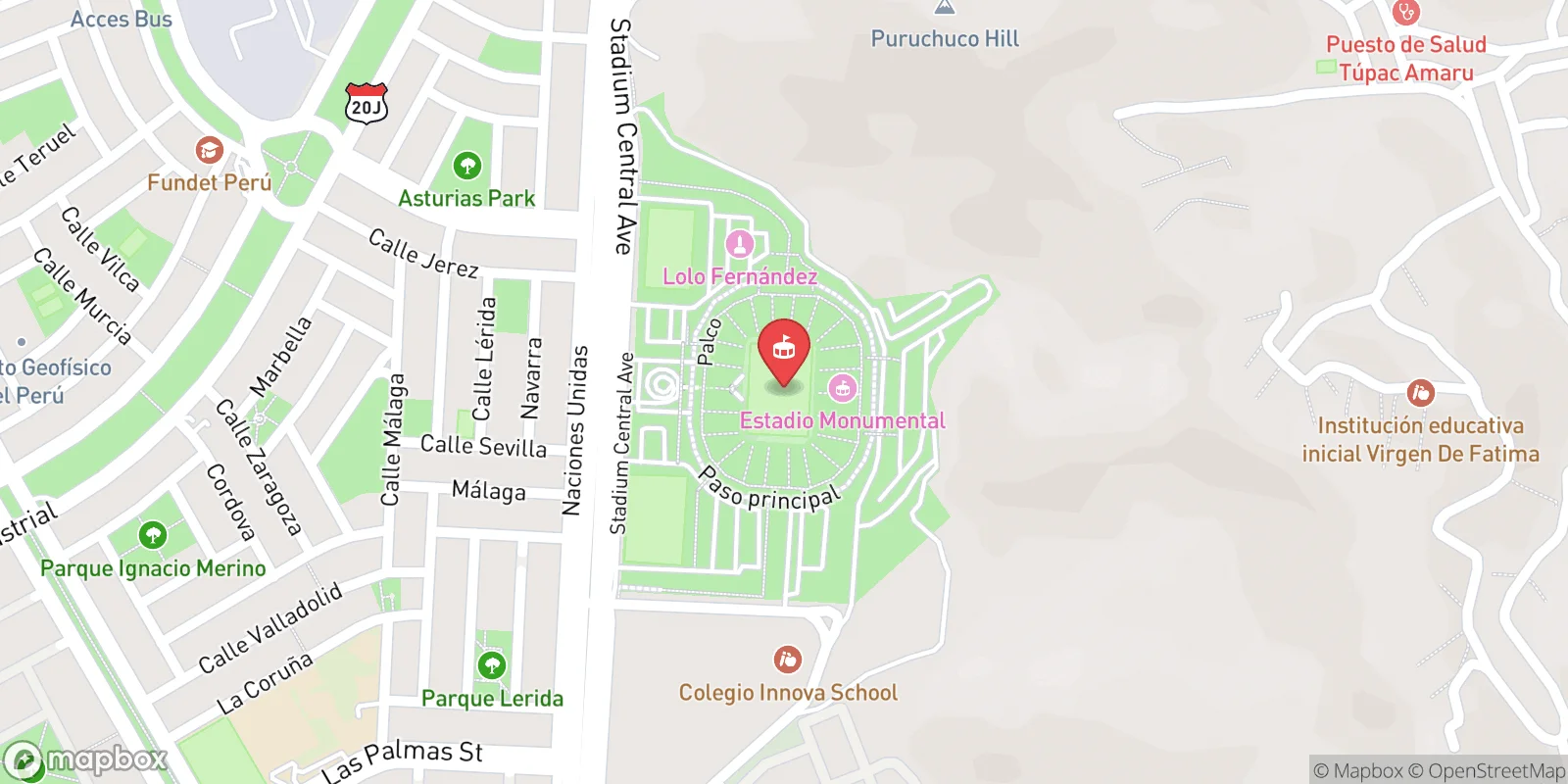 Mapa: Ate