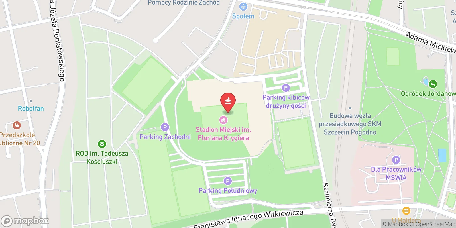 Mapa: Štětín