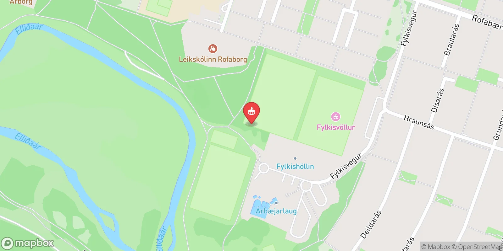 Mapa: Reykjavík
