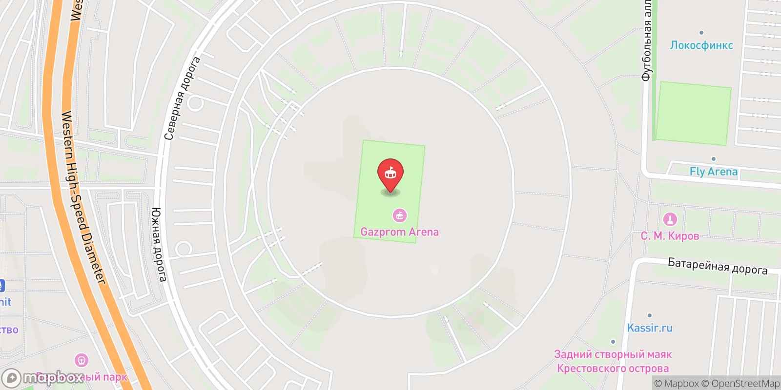 Mapa: Saint Petersburg