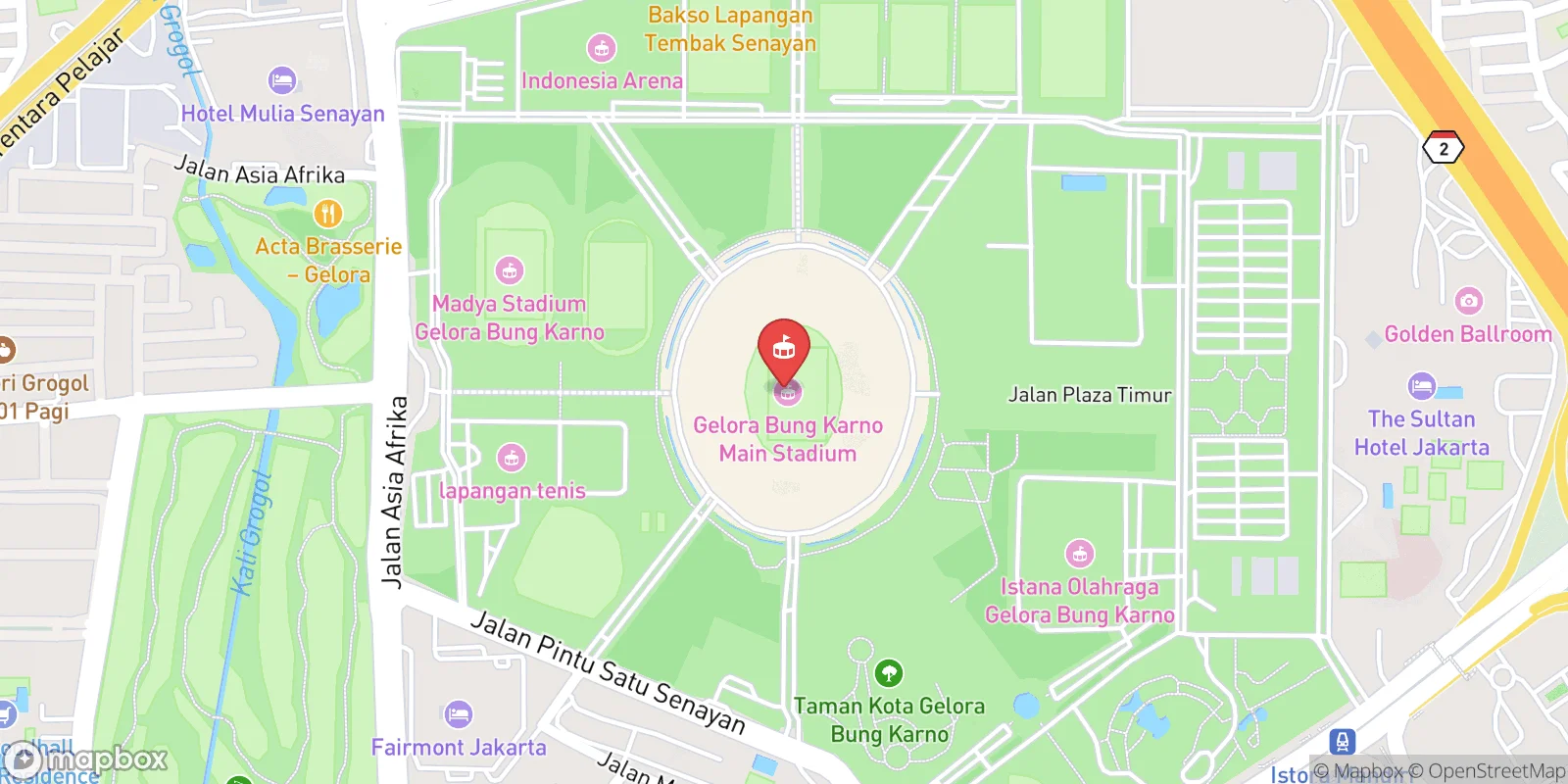 Mapa: Tanah Abang