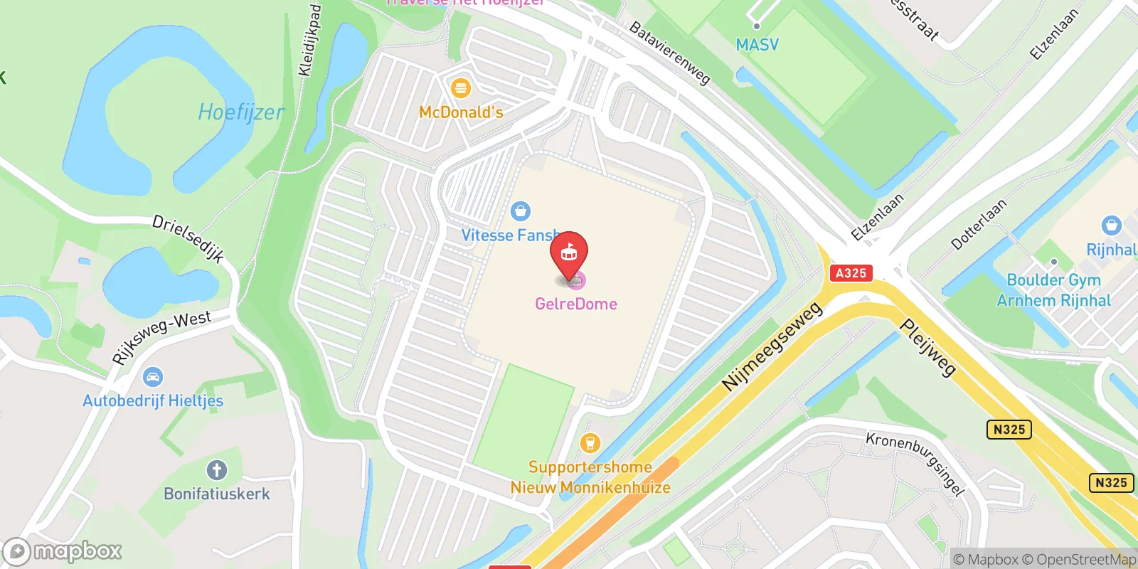Mapa: Arnhem