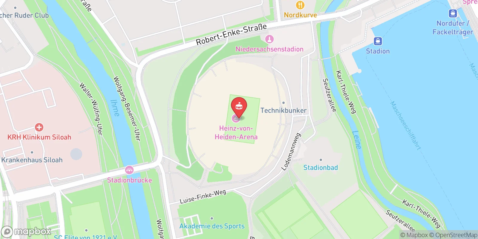 Mapa: Hannover