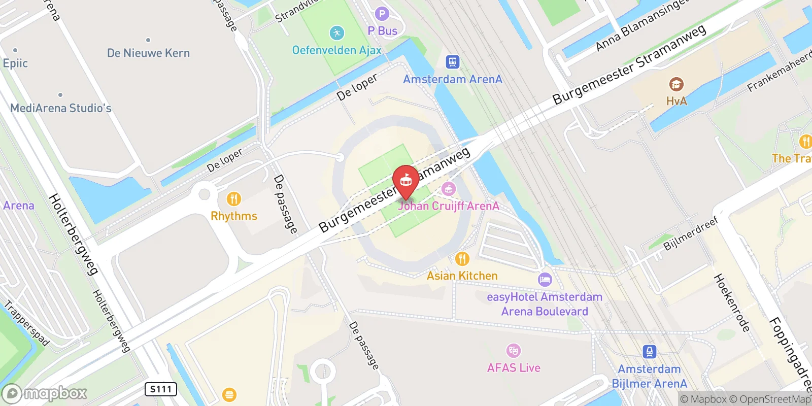 Mapa: Amsterdam