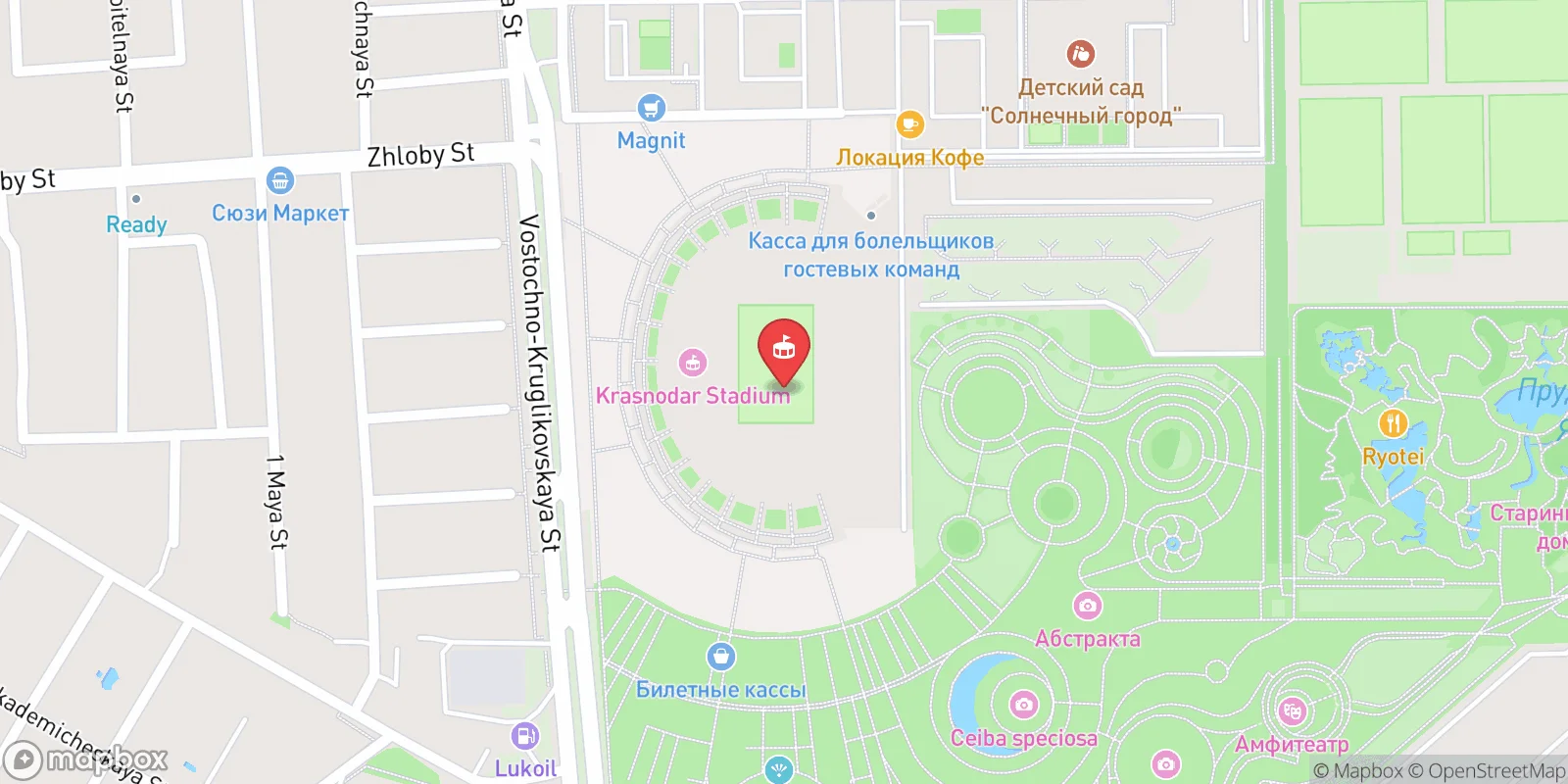 Mapa: Krasnodar