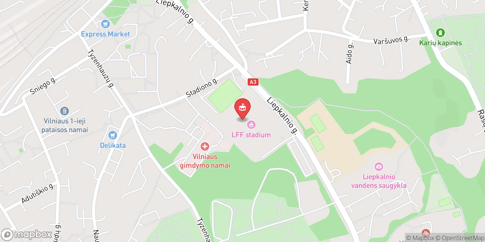 Mapa: Vilnius