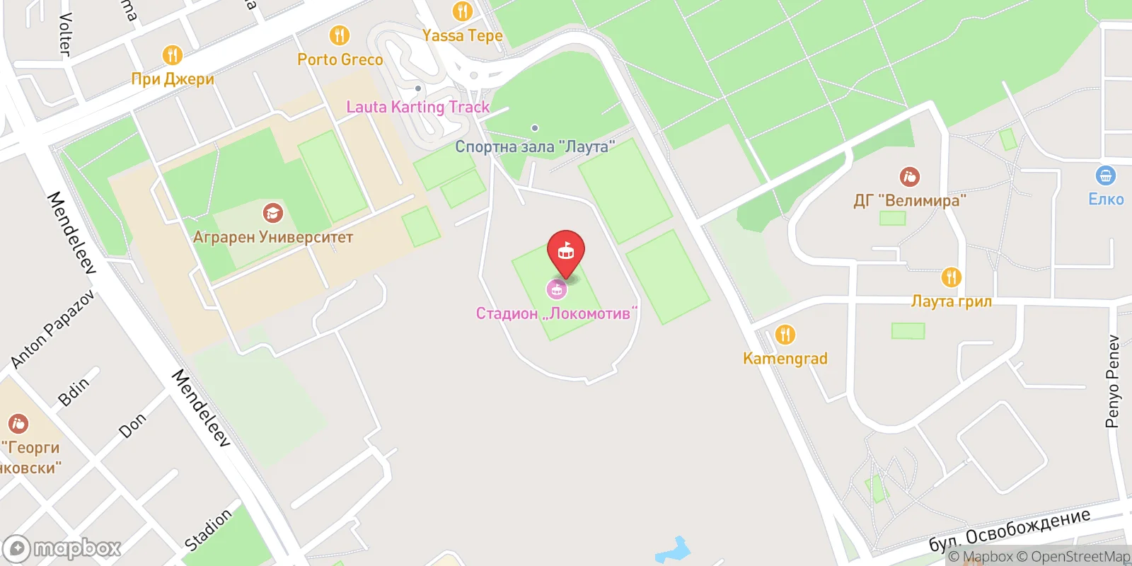 Mapa: Plovdiv