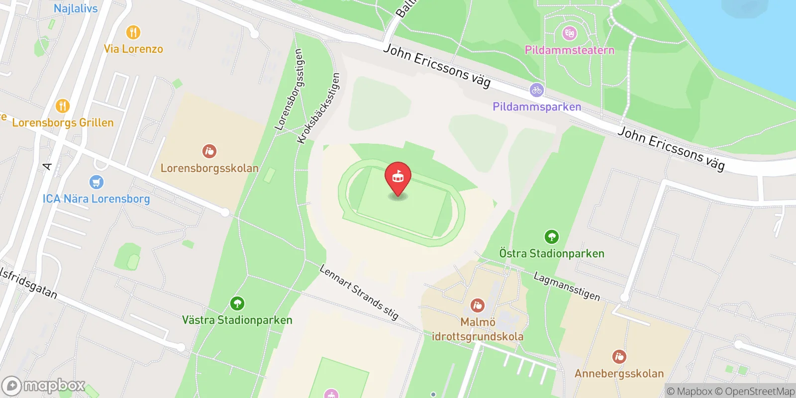 Mapa: Malmö