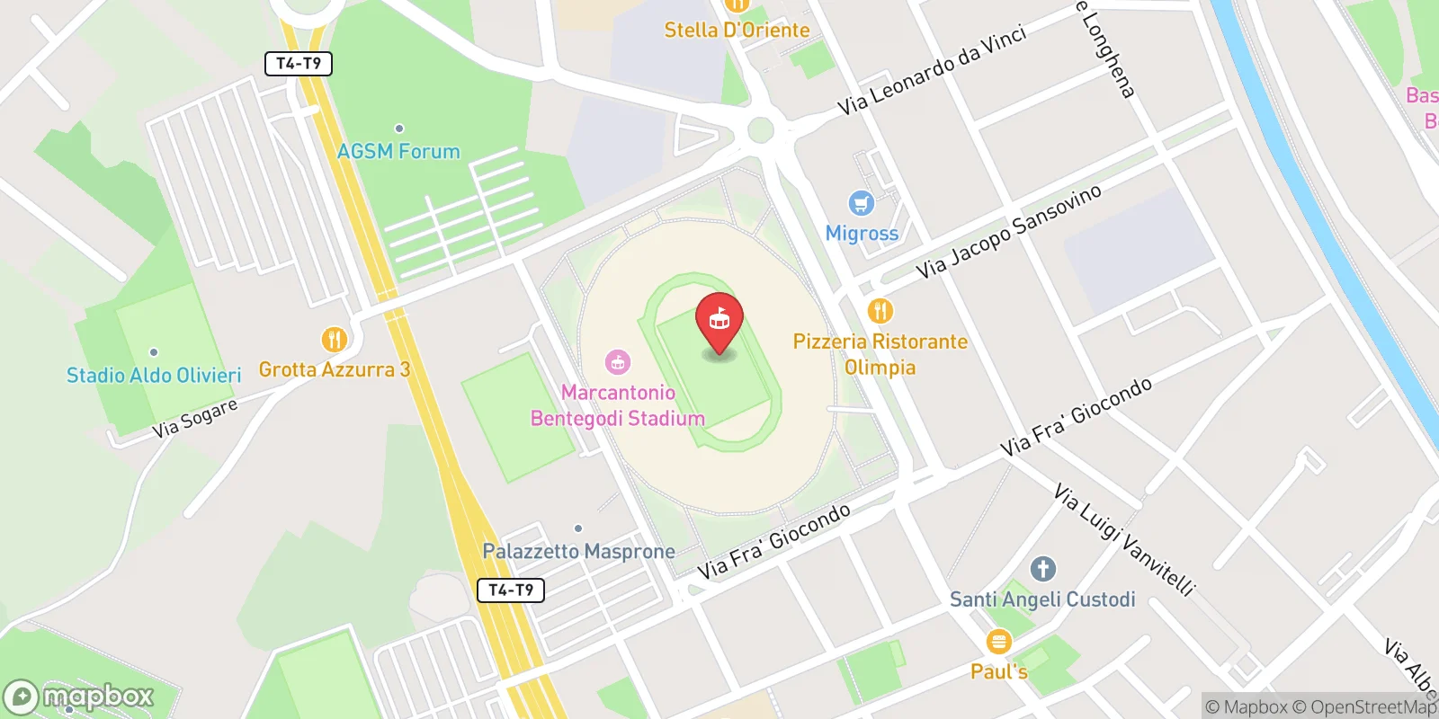 Mapa: Verona