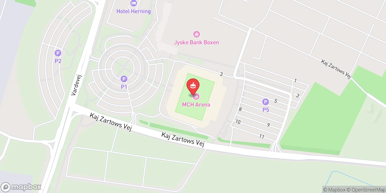 Mapa: Herning
