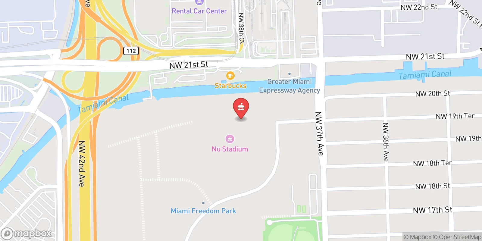 Mapa: Miami
