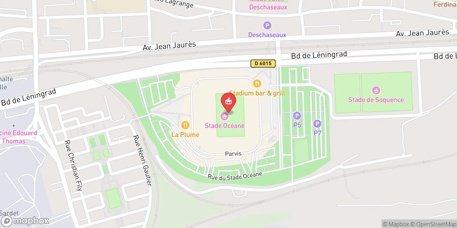 Mapa: Le Havre