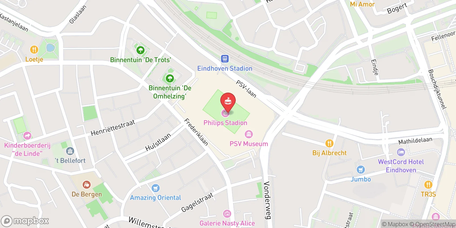 Mapa: Eindhoven