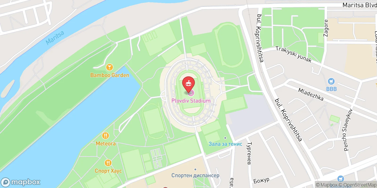 Mapa: Plovdiv
