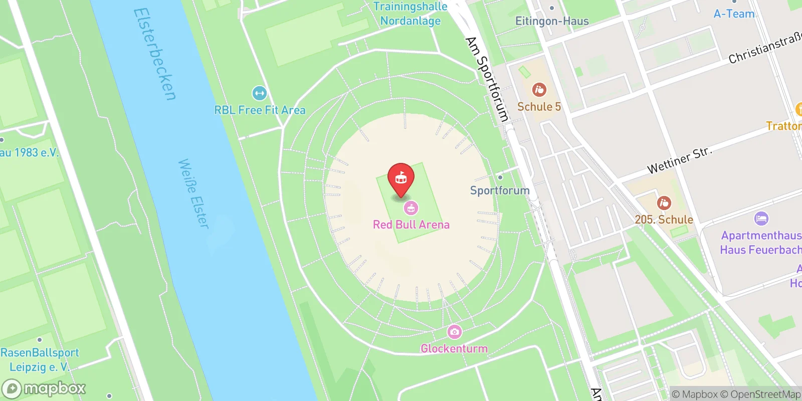 Mapa: Leipzig