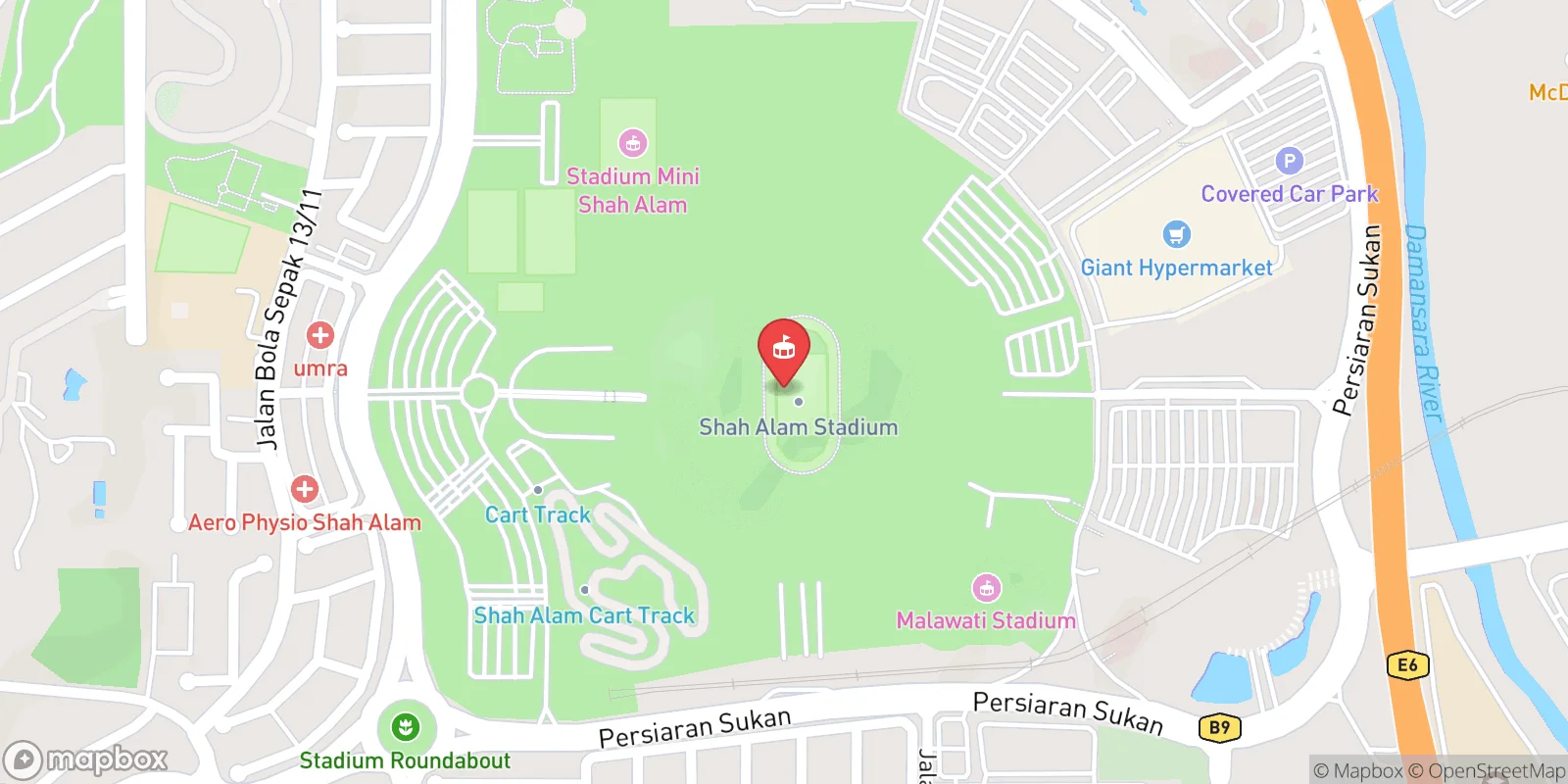 Mapa: Shah Alam
