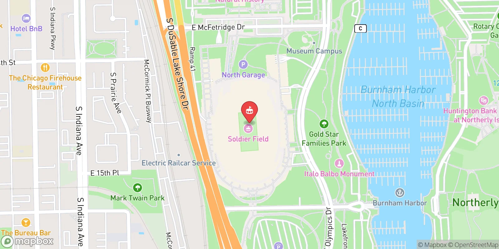 Mapa: Chicago