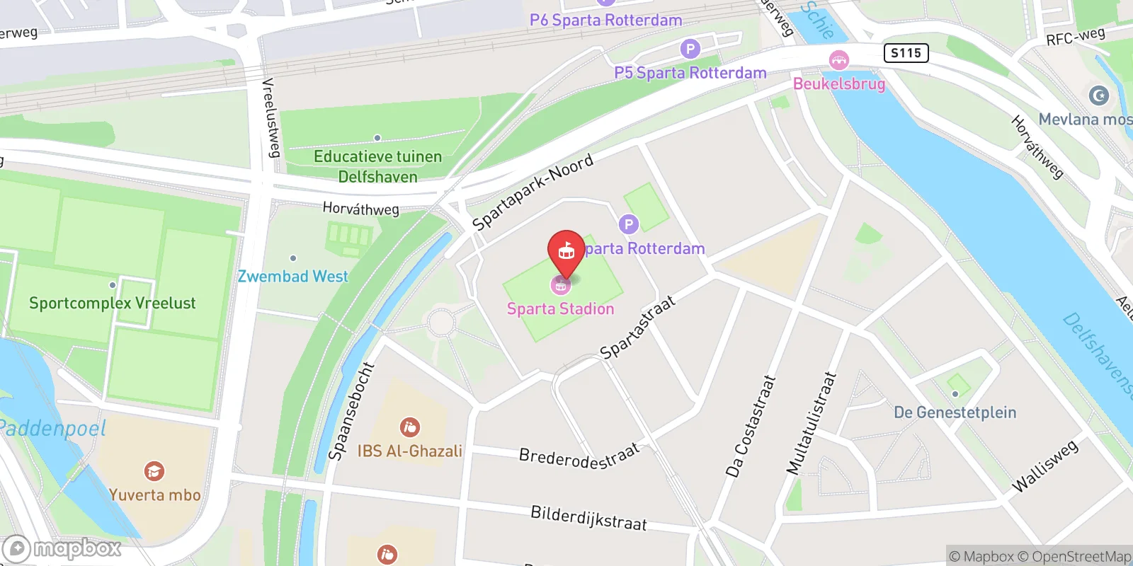 Mapa: Rotterdam
