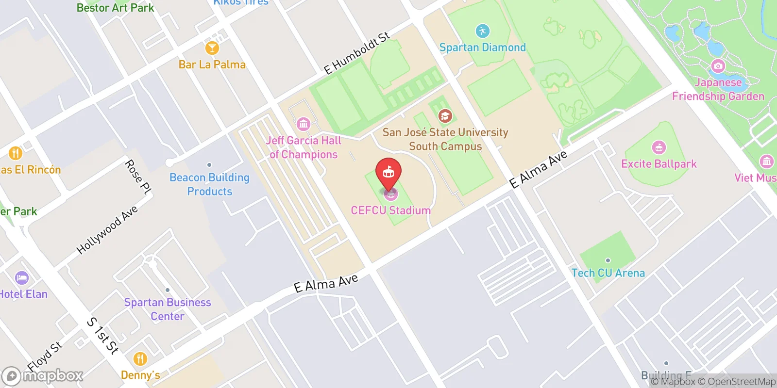 Mapa: San Jose
