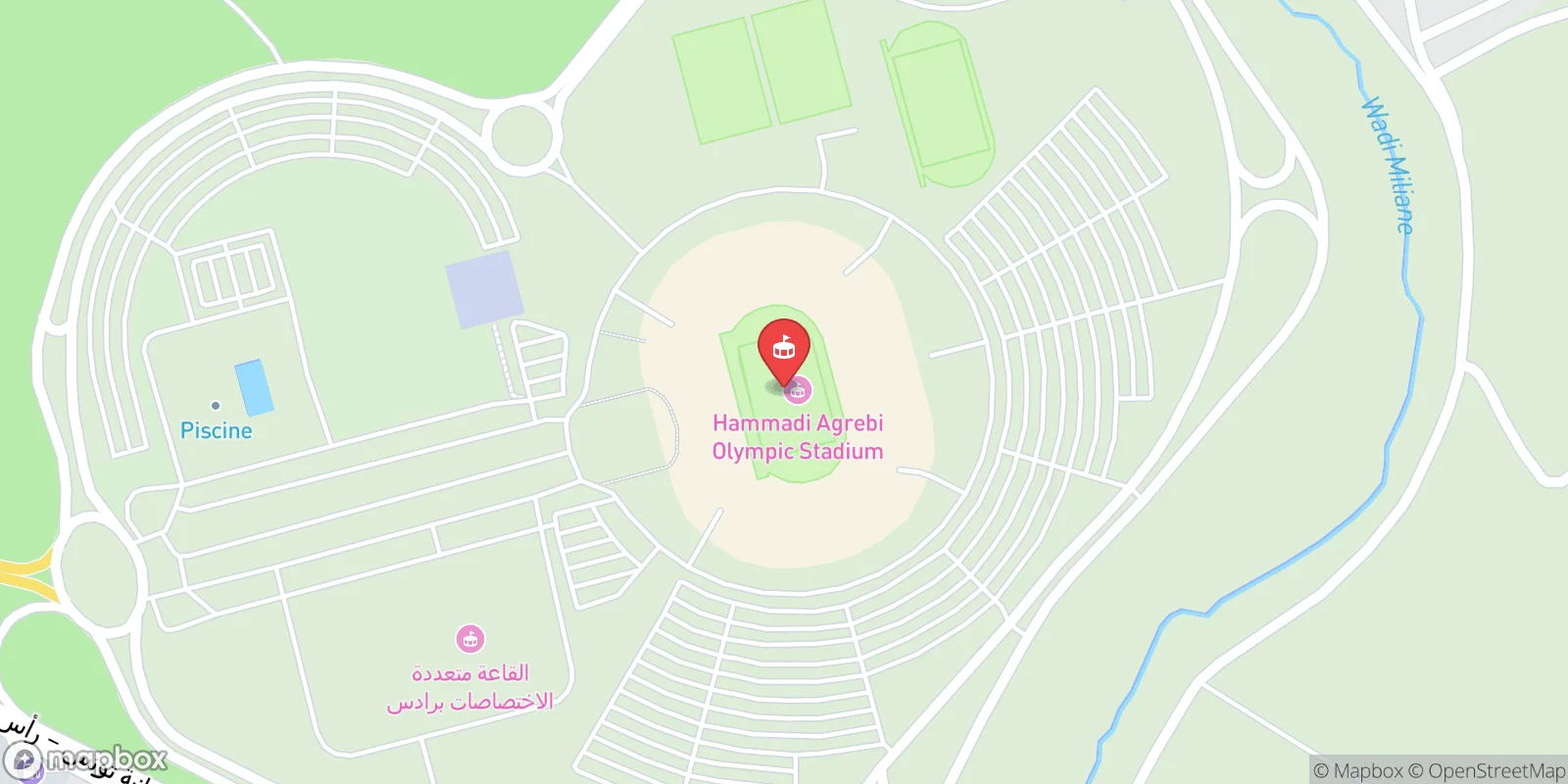 Mapa: Tunis