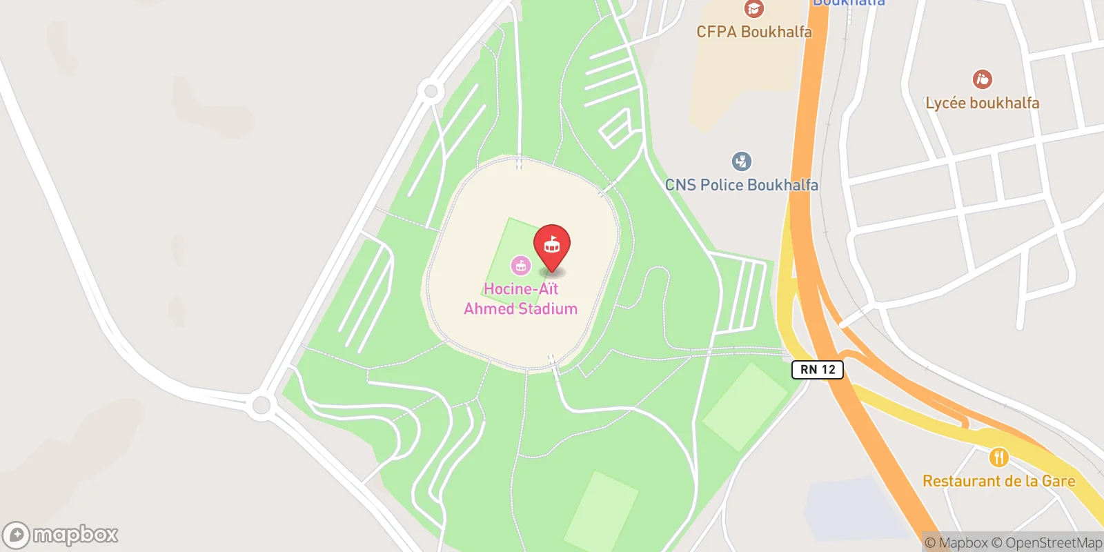 Mapa: Tizi Ouzou